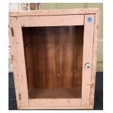 Salmon/Pinkish Color Medicine Cabinet