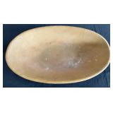 Oval Wooden Bowl