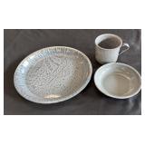 VTG Gray Enamel Ware