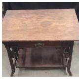 Wooden Antique Side Table