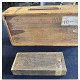 Advertising Wood Boxes