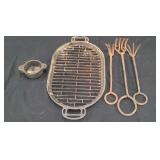 Cast Iron Grille Grate, Hand Tools, Smelting Pot