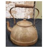 Vintage Copper Tea Kettle