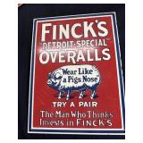 VTG Advertising Metal Sign