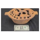 Vintage Cast Iron Woodstove Steamer / Humidifier