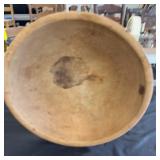 Early Munsing (?) Wooden Dough Bowl