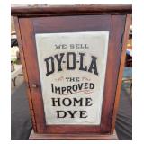DY-O-LA Dyes Store Display Cabinet
