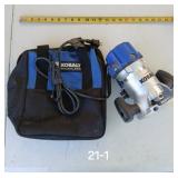 Kobalt router works well