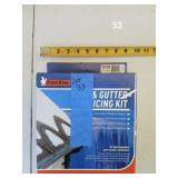 Roof and gutter deicing kits