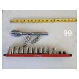 Craftsman 3/8 socket set standard