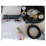 Misc welding supplies and gauges