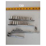 Craftsman 1/4 sae and metric tools