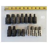 Craftsman 1/2 drive sockets