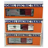 Lionel Christmas Cars
