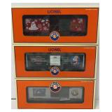 Lionel Christmas Boxcars