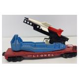 Vtg Lionel Flatcar w/ US Navy IRBM Launcher 6650