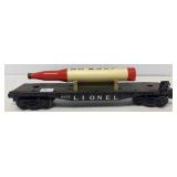 Vtg Lionel Flatcar w/ US Navy Missile 6175