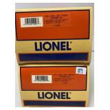 Lionel Lines Pagano & Bonnano Passenger Cars