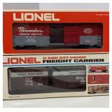 Lionel NYC Pacemaker & Nickel Plate Box Cars