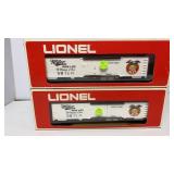 (2) Lionel Miller Lite Reefer Car