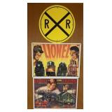 Lionel Metal Signs & RR Sign