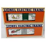 Lionel 1989 & 1990 Christmas Cars