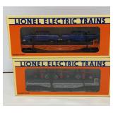 Lionel Flatcars w/ autos & tractors