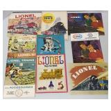 Vtg Lionel Train Catalogs 1960-1969