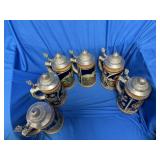 Wick Werke German Beer Steins (Set of 6)