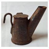 Coal Miners Oil Wick Teapot Cap Lamp