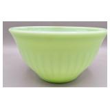 Jadeite Vertical Ribbed Mixing Bowl