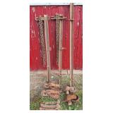 Fence Stretchers, M. I. Higan Wire Fence