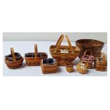 Miniature Hand Woven Baskets