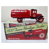 1931 Texaco Hawkeye Tanker Die-Cast Truck Bank