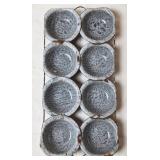 Gray Graniteware Muffin Pan
