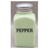 Jadeite Range Pepper Shaker
