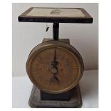 Young America Warranted Brass Face Kitchen Scale