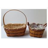 Longaberger Easter & Pansy Baskets