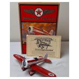 Wings Of Texaco 1930 Travel Air Model R Plane Bank