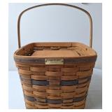 Longaberger J.W. Collection Two-Pie Basket