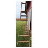 Wooden 8 Foot Stepladder