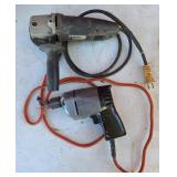 3/8" Electric Drill & Black & Decker 4" Angle