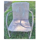 Vintage Metal Patio Chair