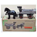 Texaco Horses and Tank Wagon Die-Cast Bank
