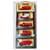 5 Texaco Die-Cast Collectible Toy Trucks
