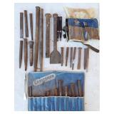 Chisels & Punches, Various Sizes