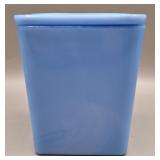 Delphite Blue Square Refrigerator Dish w/Lid