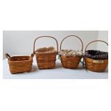 4 Longaberger Basket
