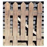 Primitive Wooden Gate