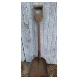 Primitive Shovel w/Wooden "D" Handle
